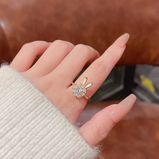 Finger Ring With Rolling Rabbit,Only Self-pickup Is Supported, And The Displayed Prices Are All Self-pickup Prices