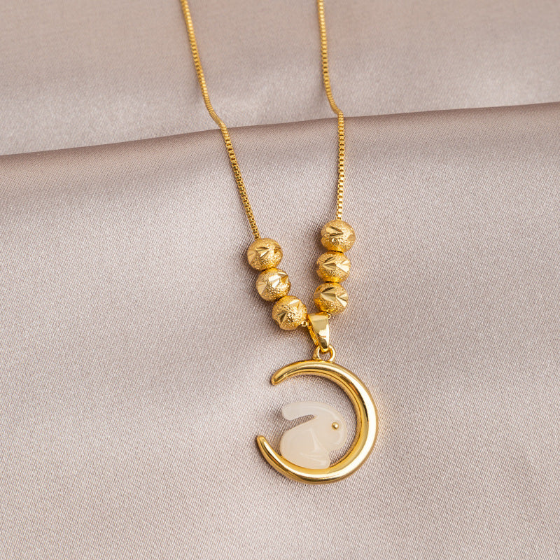 LOVVE White Rabbit Necklace