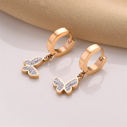 Earrings With Butterfly ,Only Self-pickup Is Supported, And The Displayed Prices Are All Self-pickup Prices