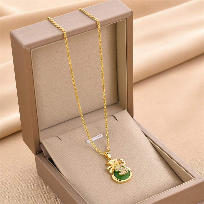 Necklace,stainless Steel,with Money Pocket ,Only Self-pickup Is Supported, And The Displayed Prices Are All Self-pickup Prices