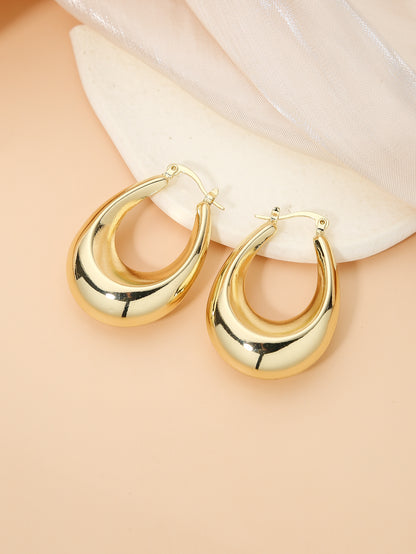 Earring Exaggerated Oval Style,Only Self-pickup Is Supported, And The Displayed Prices Are All Self-pickup Prices