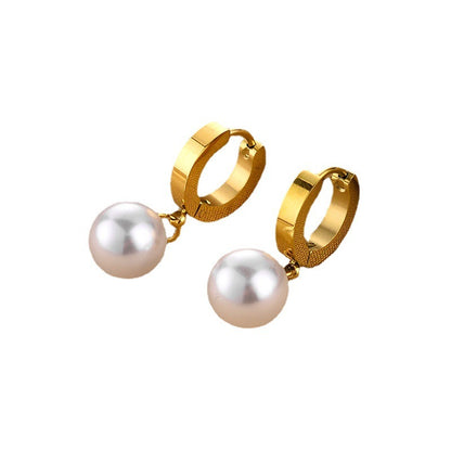 Earrings With White Bead ,Only Self-pickup Is Supported, And The Displayed Prices Are All Self-pickup Prices