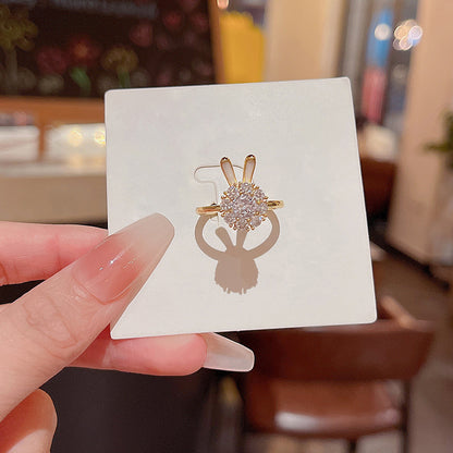 Finger Ring With Rolling Rabbit,Only Self-pickup Is Supported, And The Displayed Prices Are All Self-pickup Prices