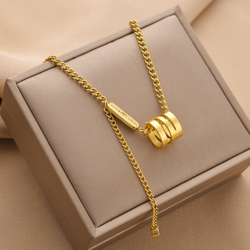 Necklace,stainless Steel,with Helix ,Only Self-pickup Is Supported, And The Displayed Prices Are All Self-pickup Prices