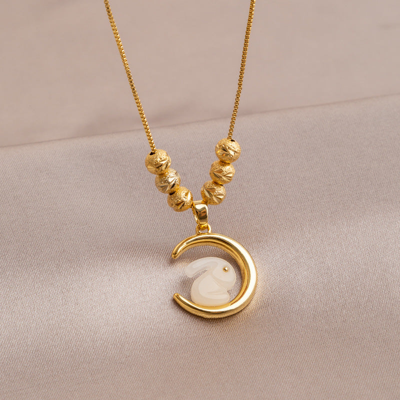 LOVVE White Rabbit Necklace