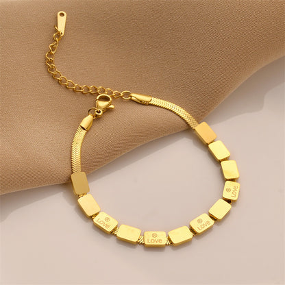 Hand Chain With Golden Block ,Only Self-pickup Is Supported, And The Displayed Prices Are All Self-pickup Prices