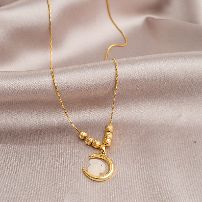 LOVVE White Rabbit Necklace