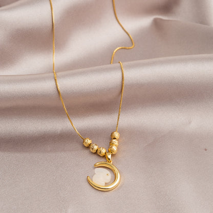 LOVVE White Rabbit Necklace