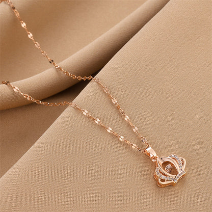 Necklace,stainless Steel,with Crown ,Only Self-pickup Is Supported, And The Displayed Prices Are All Self-pickup Prices