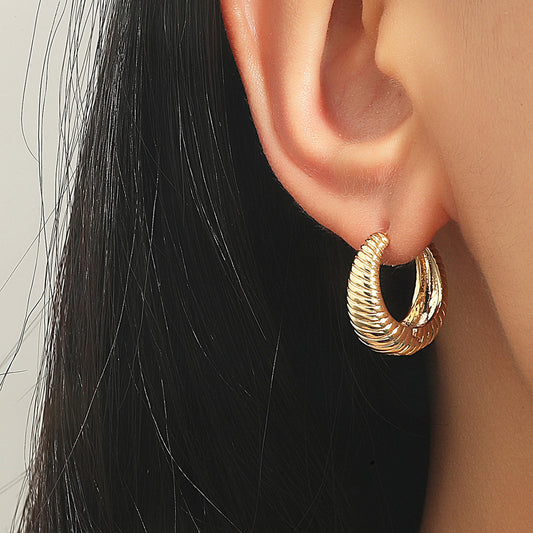 Gold Hoop Earrings,Only Self-pickup Is Supported, And The Displayed Prices Are All Self-pickup Prices