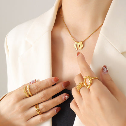 Necklace,stainless Steel,with Piano Key ,Only Self-pickup Is Supported, And The Displayed Prices Are All Self-pickup Prices