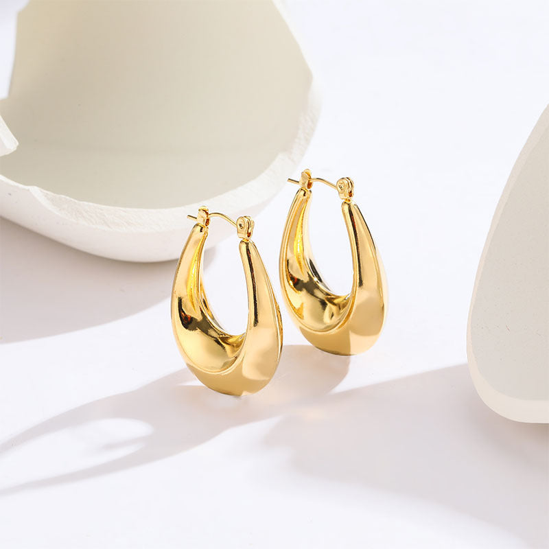 Earring Exaggerated Oval Style,Only Self-pickup Is Supported, And The Displayed Prices Are All Self-pickup Prices