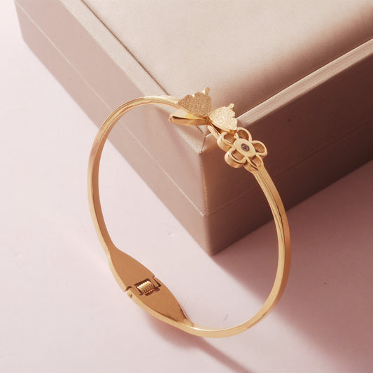 Bracelet With Butterfly,stainless Steel,Only Self-pickup Is Supported, And The Displayed Prices Are All Self-pickup Prices