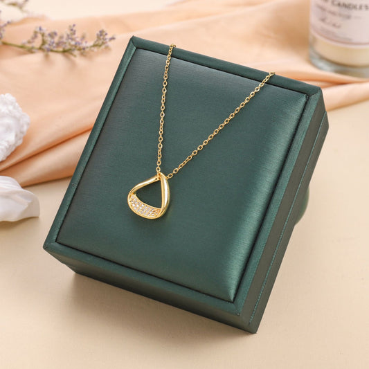 Necklace,stainless Steel,with Water Drop,Only Self-pickup Is Supported, And The Displayed Prices Are All Self-pickup Prices