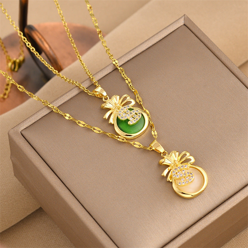 Necklace,stainless Steel,with Money Pocket ,Only Self-pickup Is Supported, And The Displayed Prices Are All Self-pickup Prices