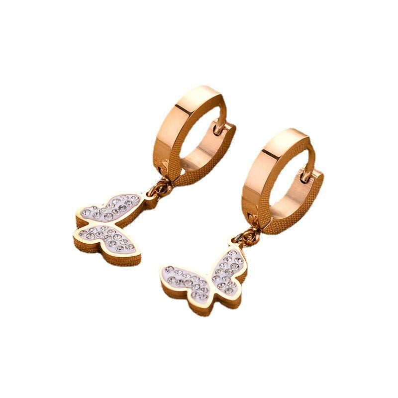 Earrings With Butterfly ,Only Self-pickup Is Supported, And The Displayed Prices Are All Self-pickup Prices