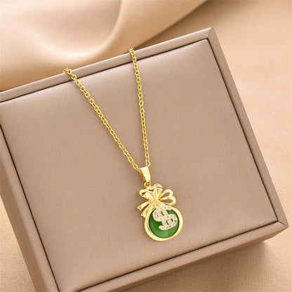 Necklace,stainless Steel,with Money Pocket ,Only Self-pickup Is Supported, And The Displayed Prices Are All Self-pickup Prices