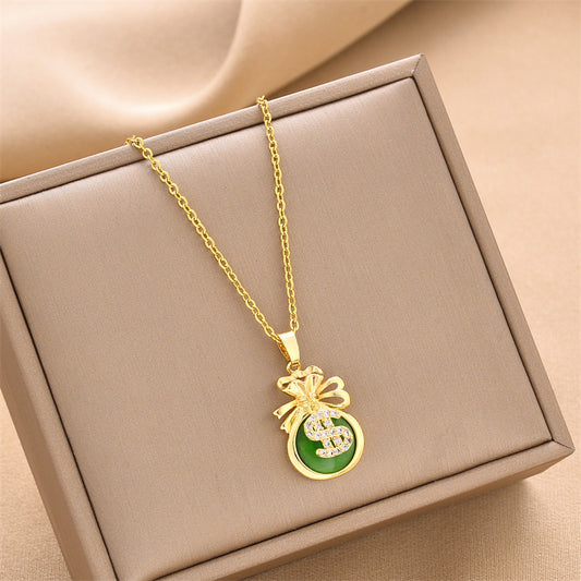 Necklace,stainless Steel,with Money Pocket ,Only Self-pickup Is Supported, And The Displayed Prices Are All Self-pickup Prices