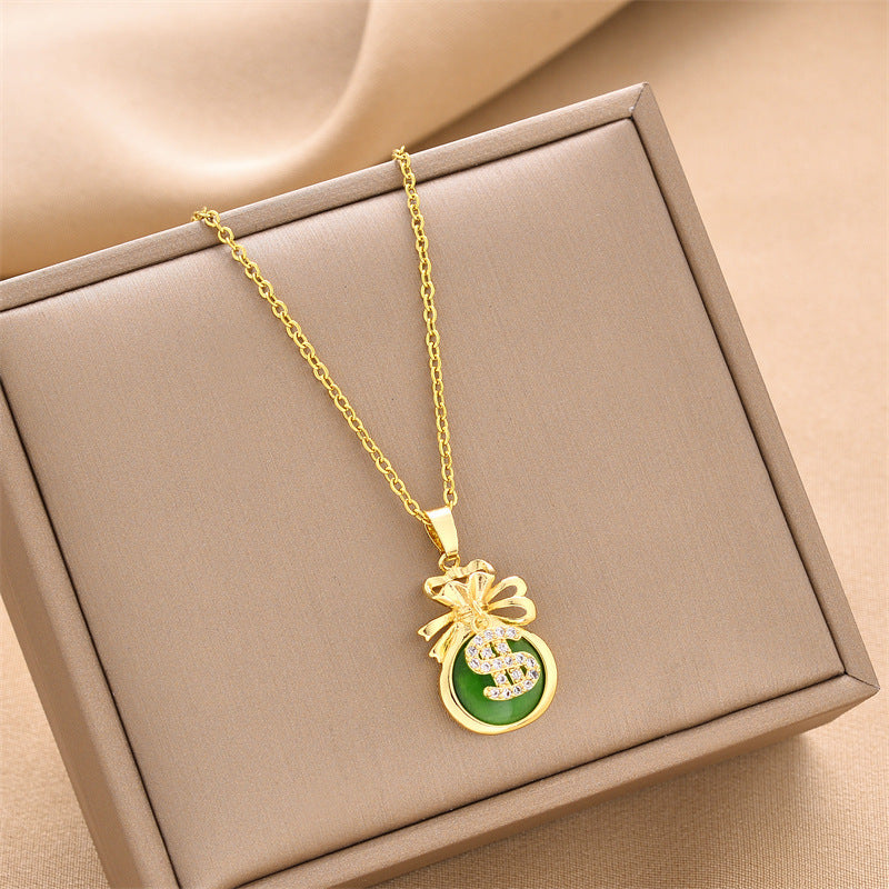 Necklace,stainless Steel,with Money Pocket ,Only Self-pickup Is Supported, And The Displayed Prices Are All Self-pickup Prices