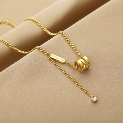 Necklace,stainless Steel,with Helix ,Only Self-pickup Is Supported, And The Displayed Prices Are All Self-pickup Prices